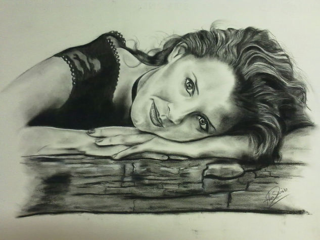 Blanco y negro Pencil (Black) Paper Portrait