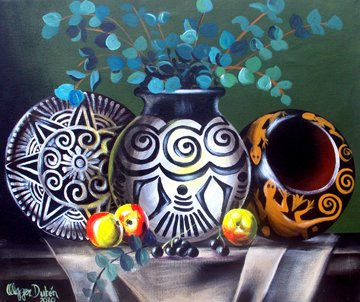 BODEGON LENCA Acrylic Canvas Still Life Paintings