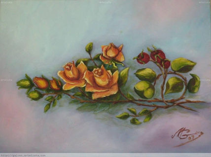 Rosas  amarillas