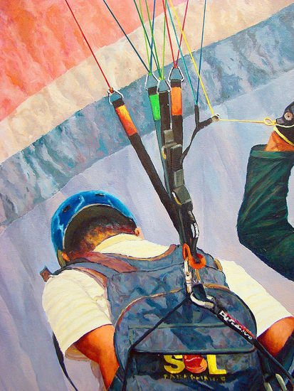 Detalhe Oil Canvas Sports