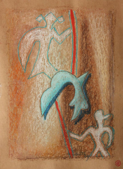 Signos Rapanui 52 Pastel Paper Others