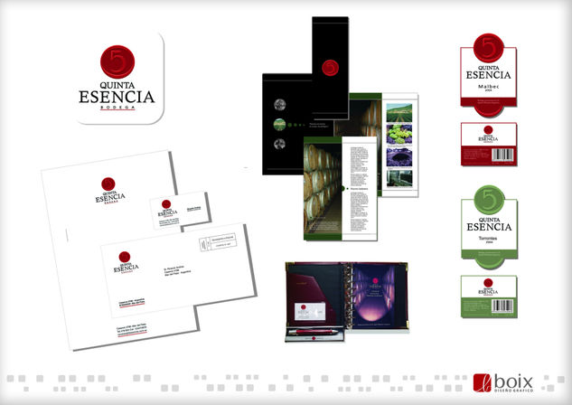 Diseño Corporativo :: Quintaesencia Bodega 