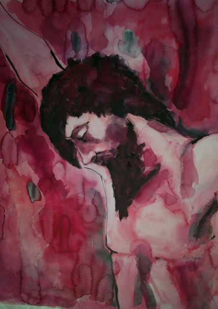 Cristo en rojo
