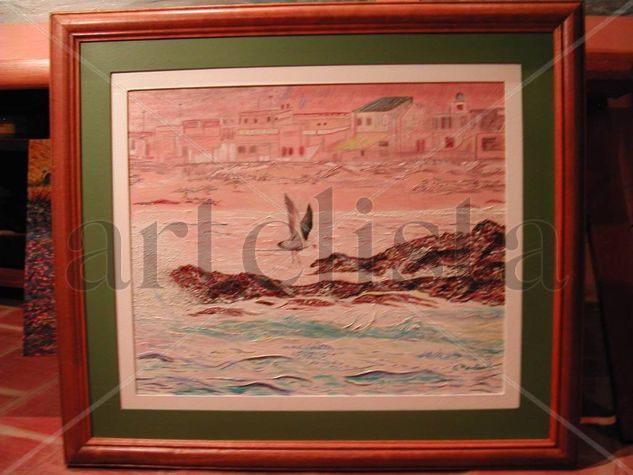 PLAYA TOMOYO  BEACH Oil Canvas Landscaping