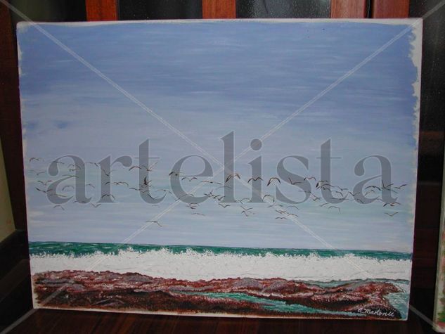 80  GAVIOTAS Oil Canvas Landscaping