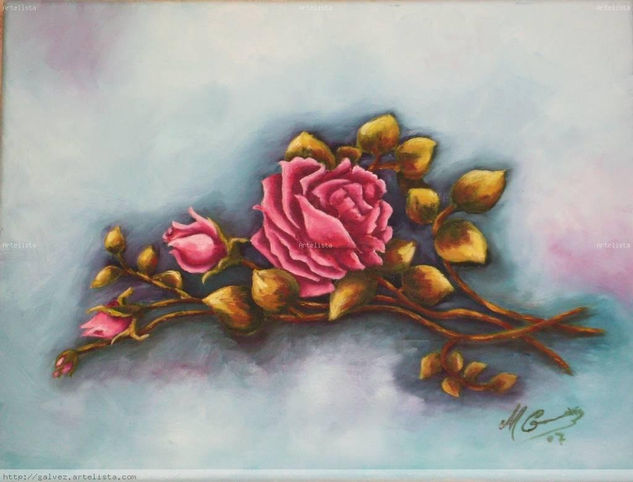 ROSAS  ROSA Oil Canvas Landscaping