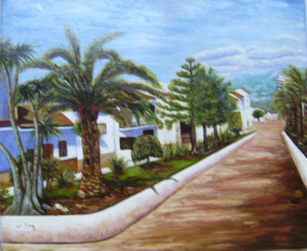 c/ Arroyo Blanquilla de Alhaurin Oil Canvas Landscaping