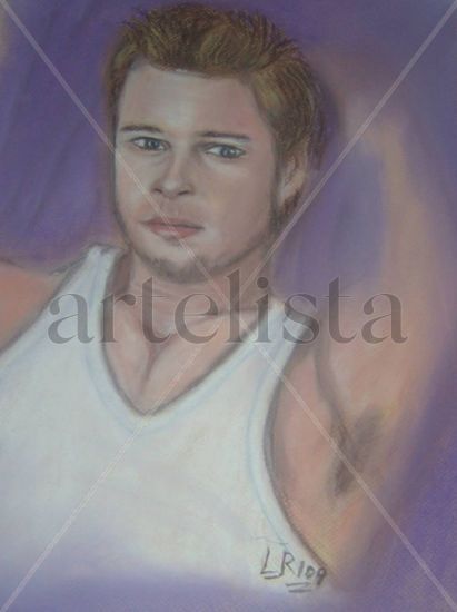 RETRATO 5 Pastel Paper Portrait