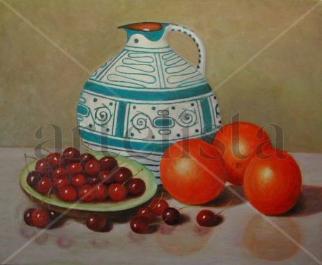 Cerezas y naranjas