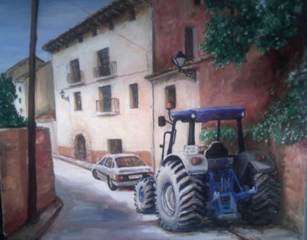 Benabarre (Huesca) Oil Canvas Landscaping