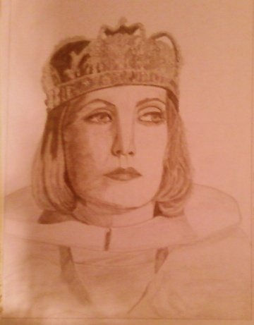 Greta Garbo Pencil