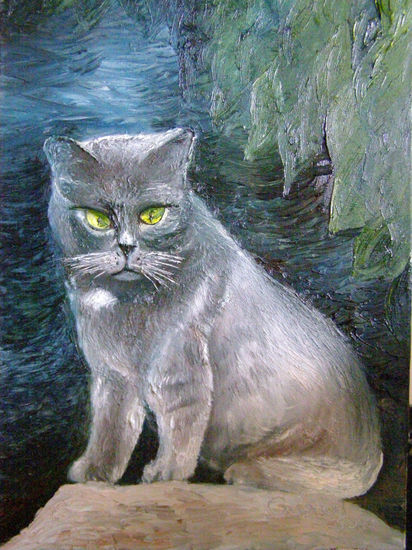 gato Oil Canvas Landscaping