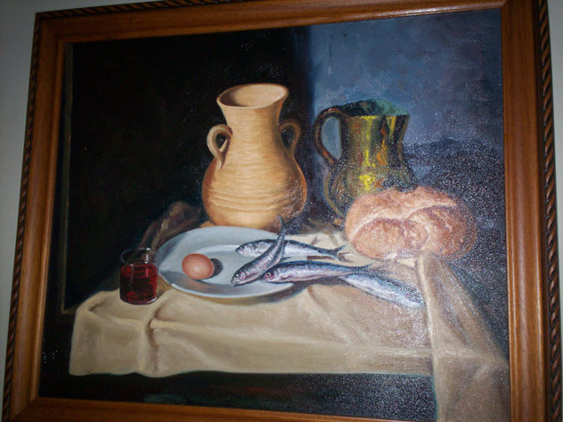bodegon con pescado