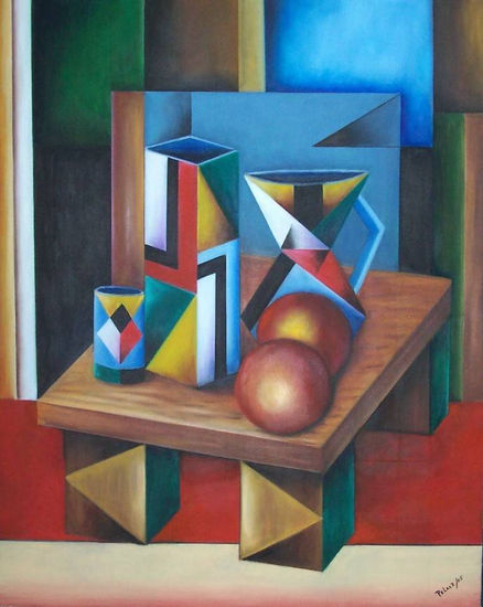Bodegon II Oil Canvas