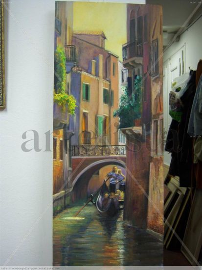 Venecia III Oil Canvas Landscaping