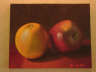 naranja y manzana Oil Canvas