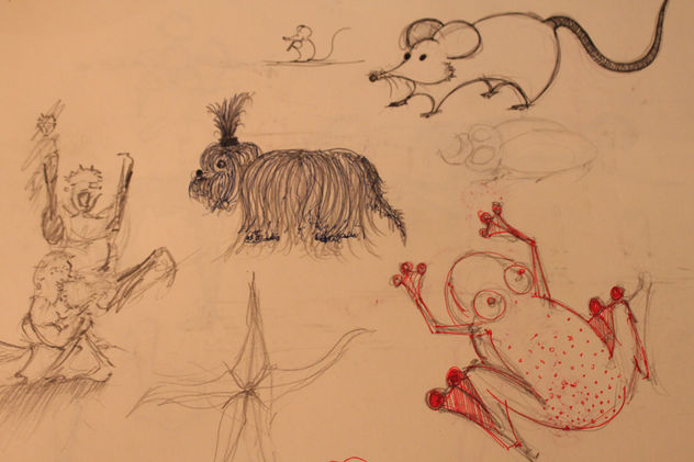 cuaderno de bocetos