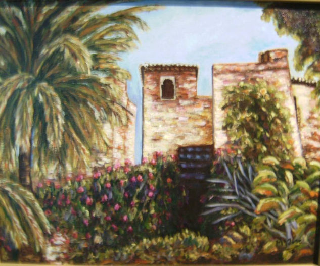 Alcazaba Óleo Lienzo Paisaje