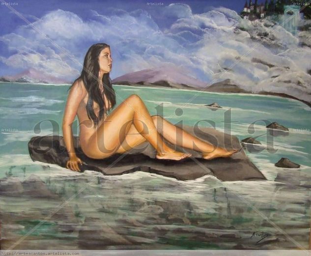 EL MUNDO DE TANIA Oil Canvas Nude Paintings