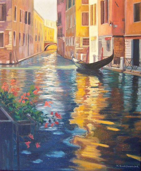 VeneciaIV Oil Canvas Landscaping