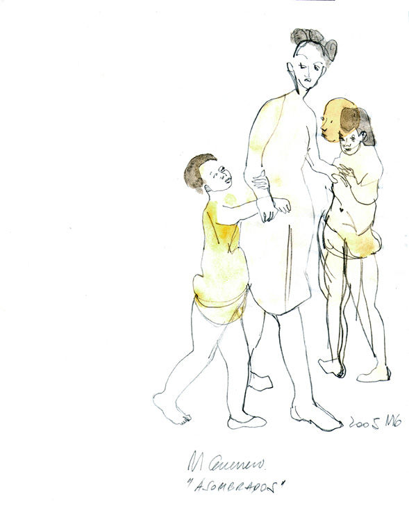 Asombrados ¨de la serie de dibujos sobre Ora¨