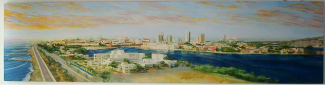 Paisaje Cartagena Oil Canvas Landscaping