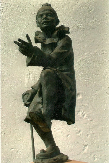 Pierrot Bronze Figurative