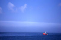 Barquito en el mar