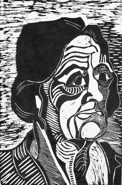 "Retrato de anciana"