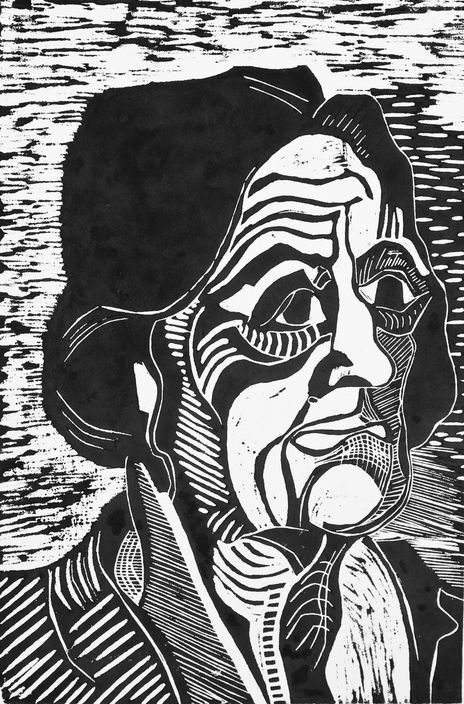 "Retrato de anciana"