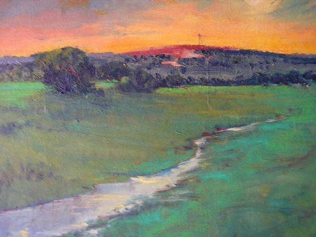 Atardecer Oil Canvas Landscaping