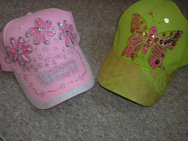 GORROS FEMENINOS 3 Embroidery Textile