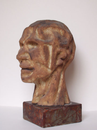 "Accidente" Terracotta Figurative