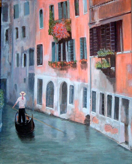 Mi Venecia Acrylic Canvas Landscaping