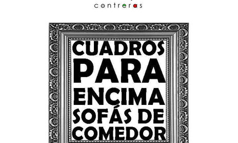 CUADROS PARA ENCIMA SOFÁS DE COMEDOR