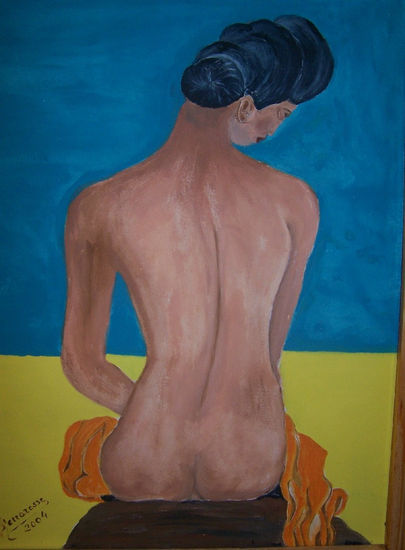DESNUDO Acrílico Lienzo
