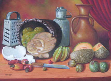 Bodegon de frutas