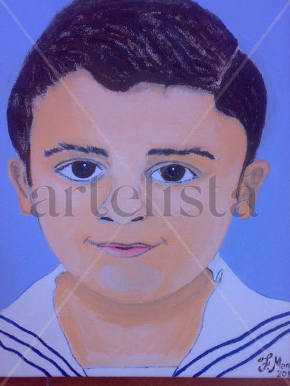 AUTORRETRATO Oil Canvas Portrait