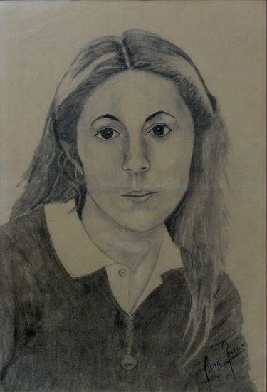 Retrato Pencil (Black) Paper Portrait