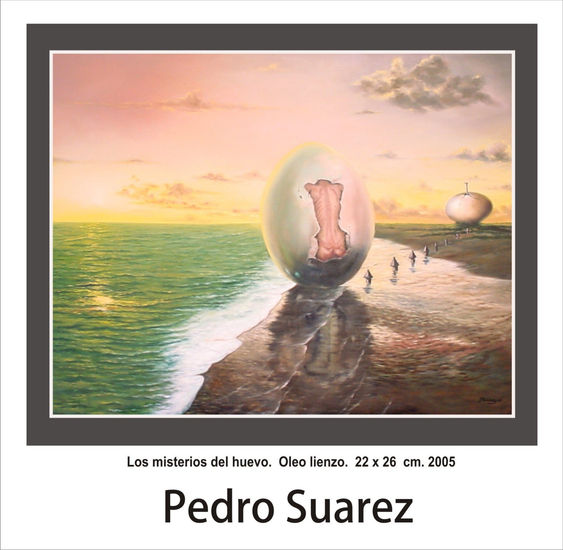 Los misterios del huevo Oil Canvas Marine Painting