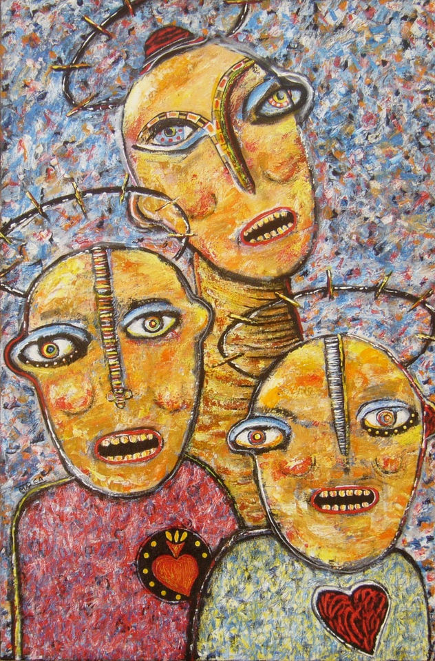 TRIO CORAZONES