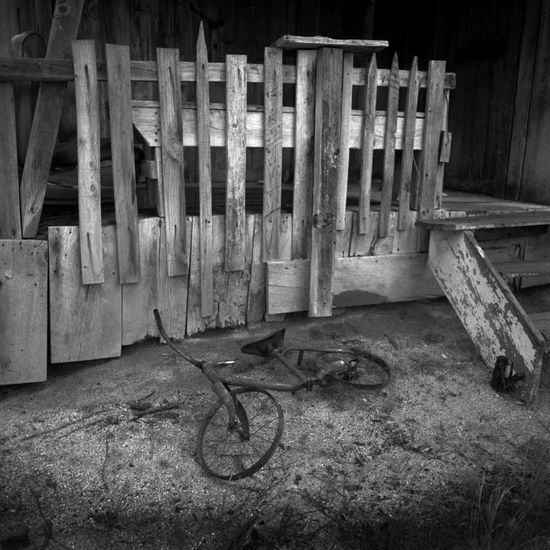 Bicicleta y Cabaña - Bycicle and cabin Arquitectura e interiorismo Blanco y Negro (Digital)