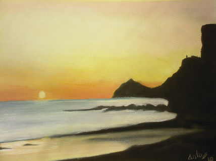 Atardecer en el...