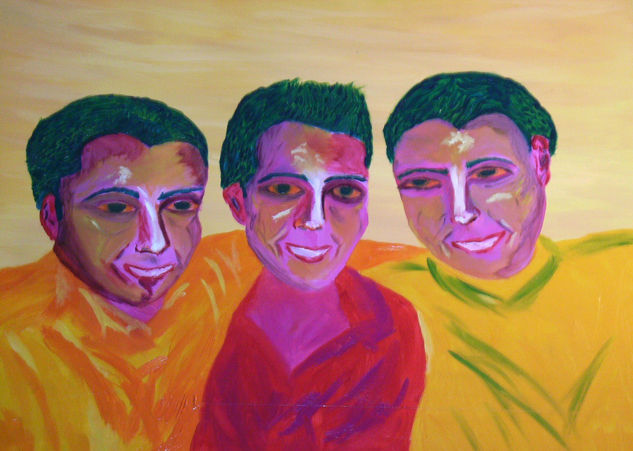 FRATELI Oil Canvas Portrait