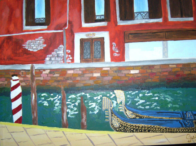 IL CANALE Oil Canvas Landscaping