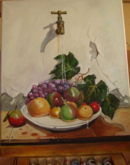 frutas Oil Canvas Still Life Paintings