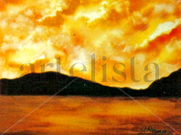 El Cielo de Venus Watercolour Paper Landscaping