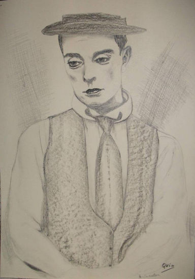 BUSTER KEATON Carboncillo