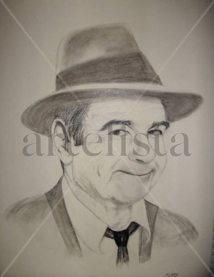 WALTER MATTHAU Charcoal