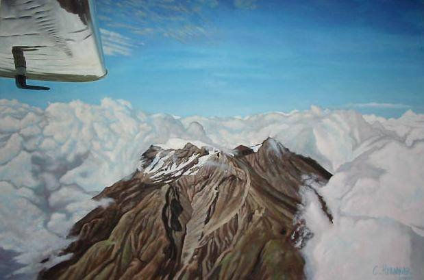 "Aconcagua" Oil Canvas Landscaping